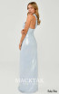Alfa Beta B6153 Baby Blue Back Dress
