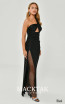 Alfa Beta B6153 Black Long Dress