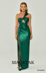 Alfa Beta B6153 Emerald Front Dress