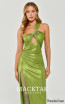 Alfa Beta B6153 Pistachio Green Sleeveless Dress
