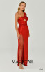Alfa Beta B6153 Red Dress