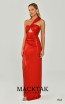 Alfa Beta B6153 Red Side Dress