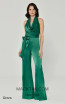 Alfa_Beta B6156 Green Front Dress