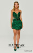 Alfa Beta B6157 Dark Emerald Front Dress