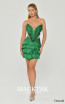 Alfa Beta 6157 Emerald Front Dress