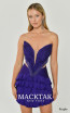 Alfa Beta 6157 Purple Detail Dress