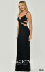 Alfa Beta B6162 Black Long Dress