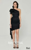 Alfa Beta B6163 Black Sleeveless Dress
