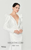 Alfa Beta B6164 White Detail Dress