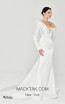 Alfa Beta B6164 White Dress