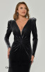 Beta B6175 Gray Detail Dress
