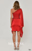 Alfa Beta B6176 Red Back Dress