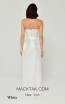 Beta B6181 White Back Dress