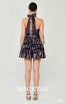 Alfa Beta B6187 Plum Back Dress