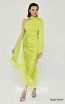 Alfa Beta B6201 Apple Green Side Dress
