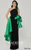 Alfa Beta B6213 Black Green Front Dress 