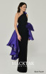 Alfa Beta B6213 Black Purple Dress 