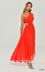 Alfa Beta B6217 Coral Dress