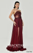 Alfa Beta B6224 Claret Red Dress