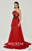 Alfa Beta B6224 Red Side Dress