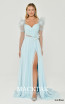 Alfa Beta B6226 Ice Blue Front Dress