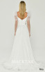 Alfa Beta B6226 White Back Dress