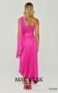 Alfa Beta B6233 Fuchsia Back Dress