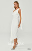 Alfa Beta B6233 White Side Dress