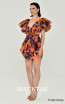 Alfa Beta B6240 Purple Orange Side Dress