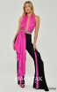 Alfa Beta B6242 Light Fuchsia Sleeveless Dress