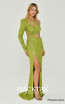 Alfa Beta B6249 Pistachio Green Dress