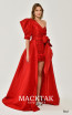 Alfa Beta B6253 Red Side Dress