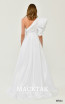 Alfa Beta B6253 White Back Dress