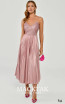 Alfa Beta B6254 Pink Front Dress