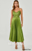 Alfa Beta B6254 Pistachio Green Front Dress