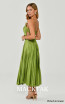Alfa Beta B6254 Pistachio Green Back Dress
