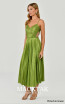 Alfa Beta B6254 Pistachio Green Side Dress