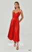 Alfa Beta B6254 Red Side Dress