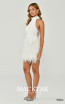 Alfa Beta B6261 White Side Dress
