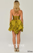 Alfa Beta 6265 Oil Green Back Dress