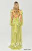 Alfa Beta B6272 Apple Green Back Dress