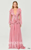 Alfa Beta B6272 Pink Front Dress