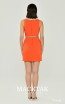 Alfa Beta B6276 Orange Back Dress