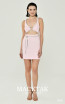 Alfa Beta B6276 Pink Front Dress