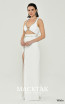Alfa Beta 6277 White Side Dress