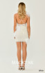 Alfa Beta B6279 White Back Dress