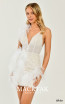 Alfa Beta B6279 White Detail Dress