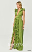Alfa Beta B6285 Green Side Dress
