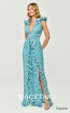 Alfa Beta B6285 Turquoise Side Dress