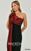 Alfa Beta 6290 Black Wine Detail Dress